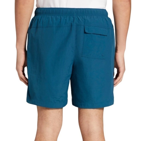 DSG Shorts Men’s 6” Nylon Brilliant Teal Relaxed Fit Elastic Waist Size-L/XL NWT - Picture 3 of 10